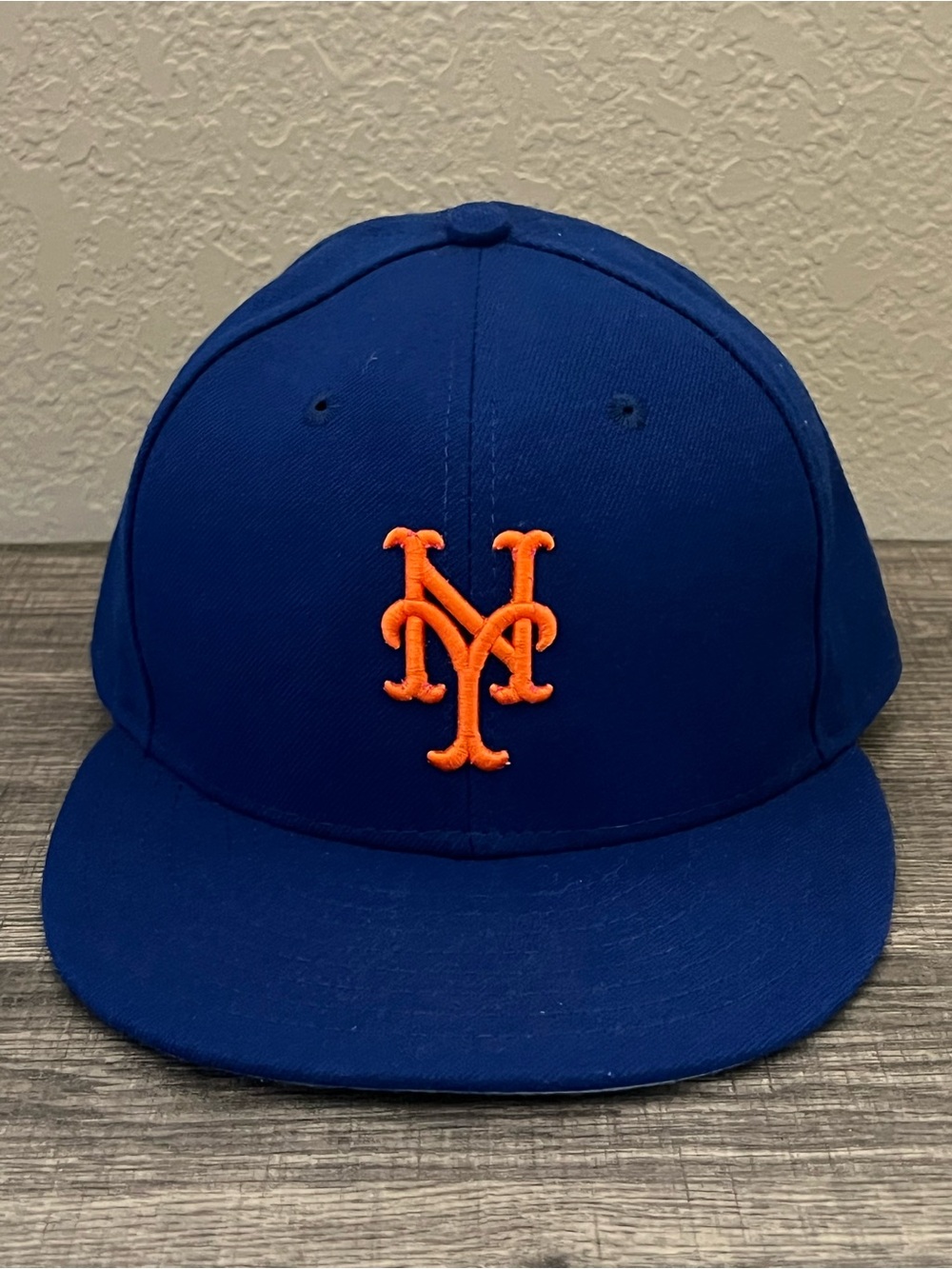 New York Mets New Era 59FIFTY Authentic Collection Fitted Hat Size-7 3/4